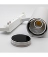Kit rail 3 phases ProCCT - 1m, Blanc, 3 spots, source lumineuse incl.