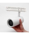 Kit rail 3 phases ProCCT - 2m, Blanc, 5 spots, source lumineuse incl.