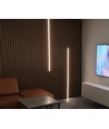 Kit LED 120cm pour Panneau Acoustique, noir - Lot de 2 Bandes LED CCT avec Alimentation 60W - WiFi ou RF