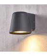 Applique murale Avero GU10 - Gris, IP65, intérieur/extérieur, sans source lumineuse