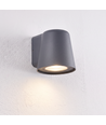Applique murale Avero GU10 - Gris, IP65, intérieur/extérieur, sans source lumineuse