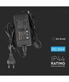 Kit LED 120cm pour Panneau Acoustique, noir - Lot de 2 Bandes LED CCT avec Alimentation 60W - WiFi ou RF