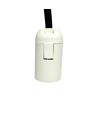 Suspension cylindre MALM E14 noir - câble 2m, avec rosace, sans source lumineuse