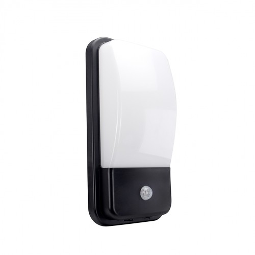 Applique murale LED 20W avec capteur - 4000K, IP54, détecteur de mouvement, extérieur