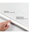 Éclairage de placard LED tactile 60cm - 12V DC, 5W