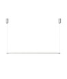 86cm suspension table à manger dimmable - Blanche, 11W LED, câbles inclus