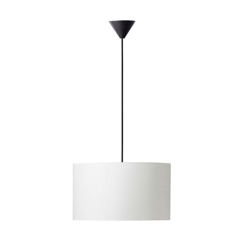 Suspension Uptown Castillo Ø45 cm - Nielsen Light, Blanc avec câble noir