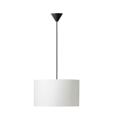 Suspension Uptown Castillo Ø45 cm - Nielsen Light, Blanc avec câble noir