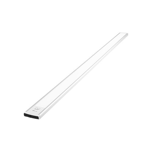 Éclairage de placard à batterie - 80cm, Argent, capteur PIR, rechargeable