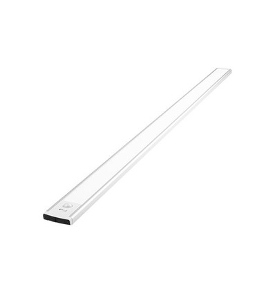 Éclairage de placard à batterie - 80cm, Argent, capteur PIR, rechargeable