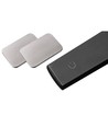 Éclairage de placard à batterie - 80cm, noir, capteur PIR, rechargeable
