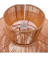 Suspension marron Ø40cm - Douille E27, câble 2m, cordon en papier