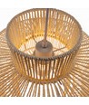 Suspension Beige Ø30cm - Douille E27, câble 2m, corde de papier tressée