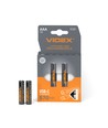 2 pcs Piles AAA, rechargeables USB-C - 1,5V, 570mAh, Li-ion