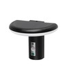 Borne LED solaire 2W avec capteur - IP54, 3000K, noir