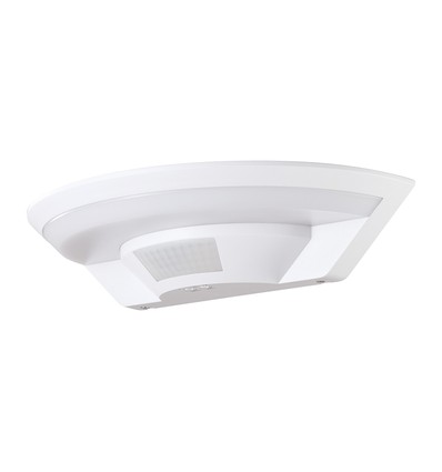 Applique murale LED extérieure 10W avec détecteur PIR - Blanc, 4000K, Puce Cree