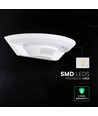 Applique murale LED extérieure 10W avec détecteur PIR - Blanc, 4000K, Puce Cree
