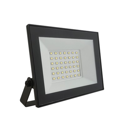 V-Tac 30W Projecteur LED - Noir, 6500K, Slimline