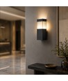 V-Tac Applique murale GU10 - Noir, IP44 extérieur