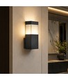 V-Tac Applique murale GU10 - Noir, IP44 extérieur