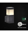 V-Tac Applique murale GU10 - Noir, IP44 extérieur