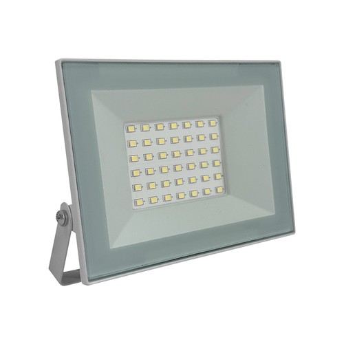 Projecteur LED 30W - Boîtier blanc, 6500K