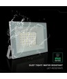 Projecteur LED 30W - Boîtier blanc, 6500K