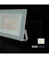 Projecteur LED V-Tac 30W - Boîtier blanc, 4000K