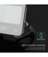 Projecteur LED 50W - 185 lm/W, puce Cree, noir, garantie 6 ans