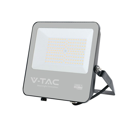 Projecteur LED 100W - 185lm/W, puce Cree, noir, 6500K, garantie 6 ans
