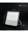 Projecteur LED 100W - 185lm/W, puce Cree, noir, 6500K, garantie 6 ans