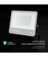 Projecteur LED 200W - 185lm/W, puce CREE, 4000K, noir, 6 ans de garantie
