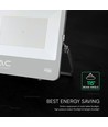 Projecteur LED 200W - 185lm/W, puce Cree, boîtier noir, garantie 6 ans