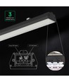 V-Tac Cloche LED 150W/200W/240W, 160lm/W - Puce Cree, Driver Sosen, 6 ans de garantie