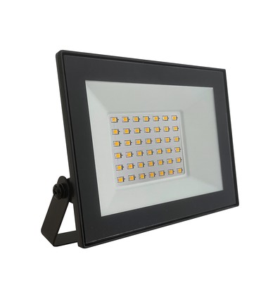 Projecteur LED Slim 30W V-Tac - Boîtier noir, 4000K