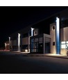 Projecteur LED Slim 30W V-Tac - Boîtier noir, 4000K