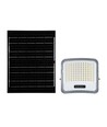 Projecteur LED 20W avec panneau solaire - IP65, noir, 3-en-1, extérieur