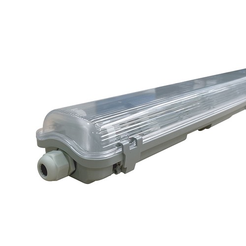 V-Tac 120cm Boîtier étanche T8 pour 2 tubes LED 120cm, IP65