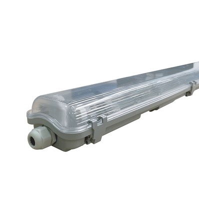 V-Tac 150cm Boîtier T8 LED - Pour 2x tubes LED 150cm, étanche IP65