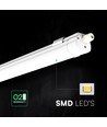Armature LED étanche complet 150 cm 48 W - 120 lm/W, CCT