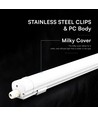 Armature LED étanche complet 150 cm 48 W - 120 lm/W, CCT