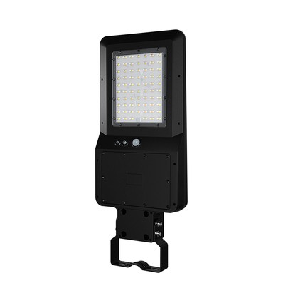 V-Tac 40W Lampadaire solaire LED - 9,6V, Batterie LiFePO4, CCT