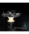V-Tac 20W Lampe de jardin solaire LED Lotus - Batterie LiFePO4, 6000mAh, 3-en-1