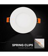 V-Tac 3W rond mini panneau LED encastrable - CCT, puce Cree, 6 ans de garantie