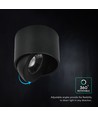 V-Tac Spot LED en saillie 18W - IP44, Noir, CCT, Puce Cree