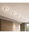 V-Tac 12W LED COB Downlight CCT - IP44, Puce Cree, Blanc