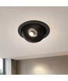 V-Tac 12W CCT LED Downlight - IP44, Noir, Puce Cree