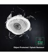 V-Tac 18W COB LED downlight - IP44, CCT, puce Cree, blanc, garantie 6 ans