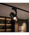 V-Tac 30W Spot de rail LED triphasé zoomable - CCT, 25°-50°, noir