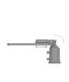 Lampadaire LED 30W - IP65, 5000K